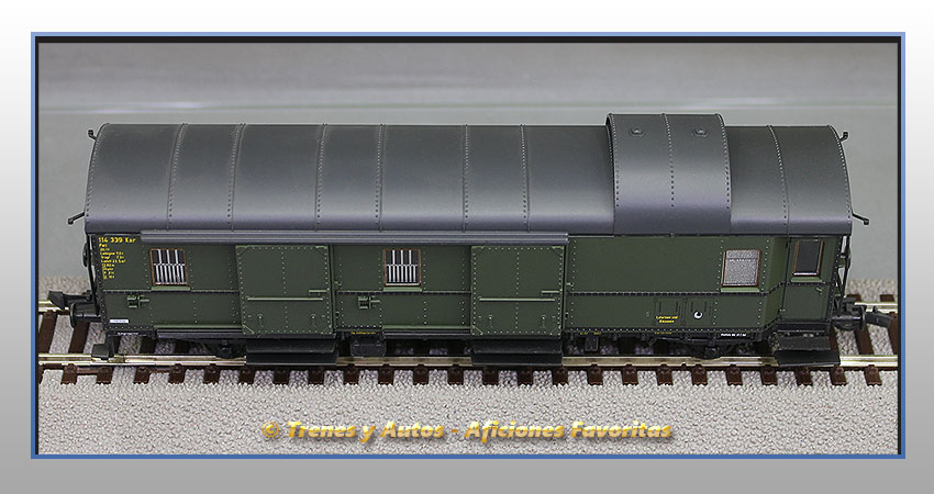 Furgón paquetería Tipo Pwi - DB
